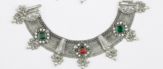 Antique type silver jewellery